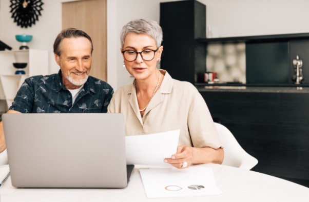 couple looking at interest only options